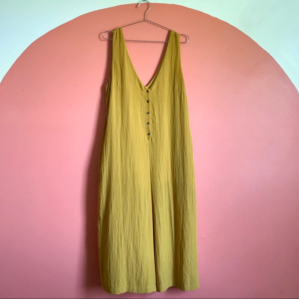 Lost + Wander Yellow Jumpsuit